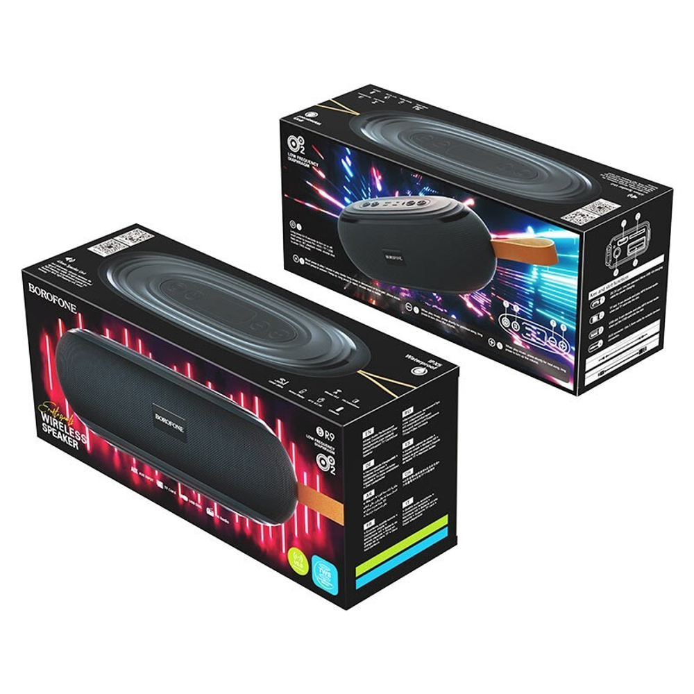 Колонка - Bluetooth BOROFONE BR9 (черный)