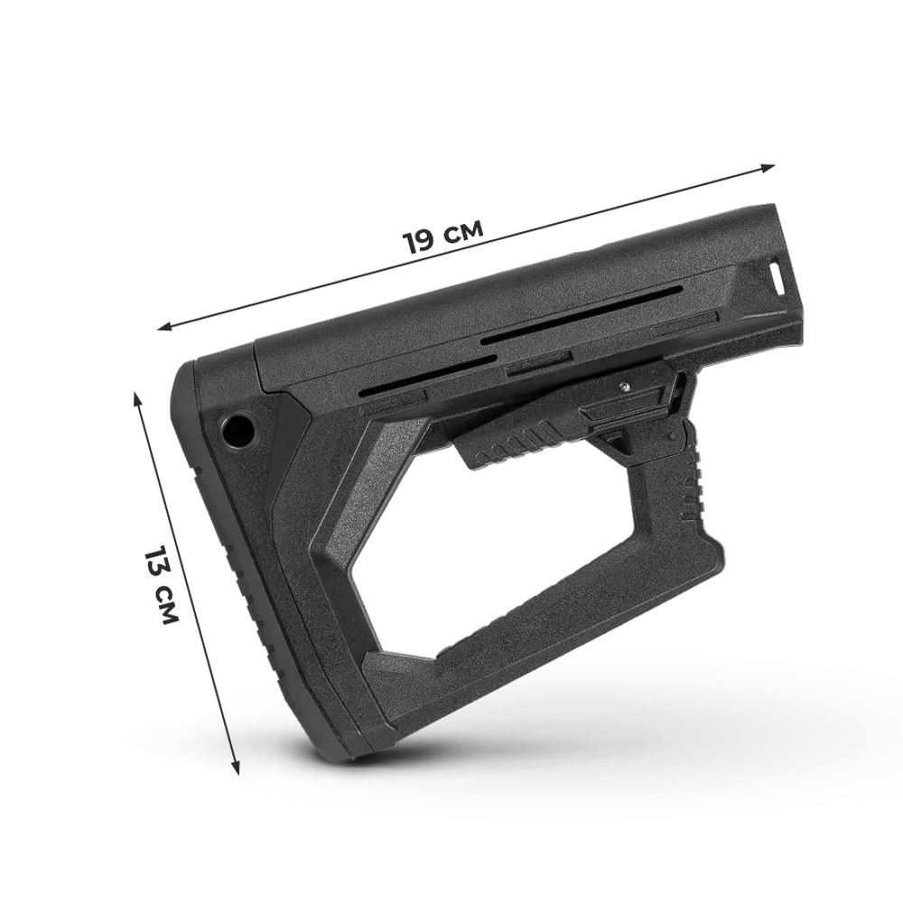 Приклад ORION телескопический, под трубы Mill-spec и Com-spec, антилюфт, K.Arma