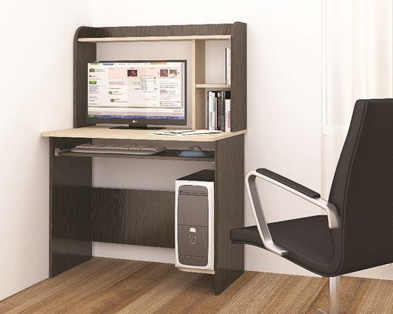 Стол письменный ГРЕТА-2 венге / дуб молочный