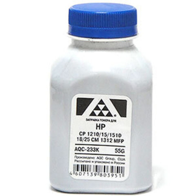 Тонер для картриджей HP CB540A/CE320A/CF210A/CF210X Black (55г) (AQC-США) Россия