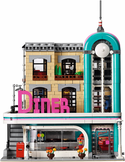 LEGO Creator: Ресторанчик в центре 10260 — Downtown Diner — Лего Креатор Создатель