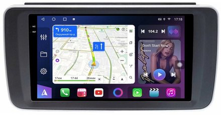 Магнитола для Nissan Leaf 2 ZE1 2017-2024+ - FarCar 9632 монитор 9.5" QLED на Android 14, TS18, CarPlay, 4G SIM-слот