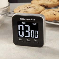 KitchenAid Магнитный цифровой таймер черный