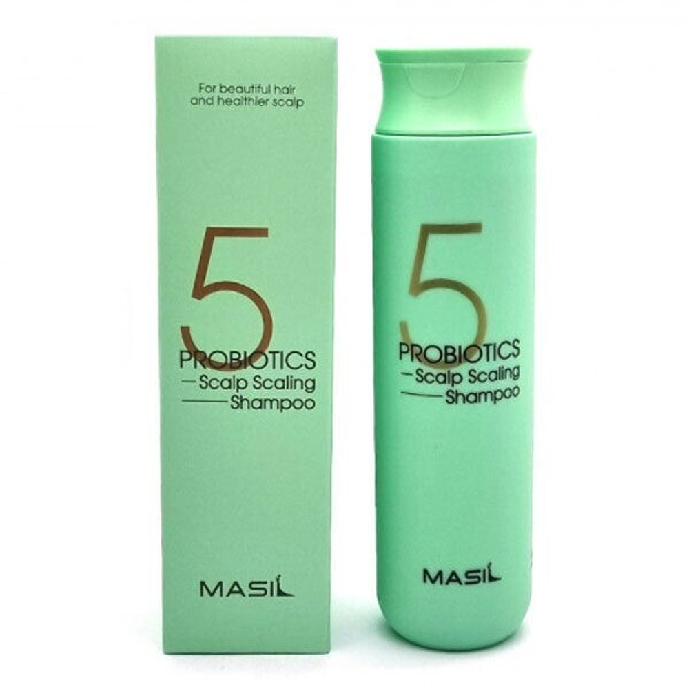 Глубокоочищающий шампунь с пробиотиками Masil 5 Probiotics Scalp Scaling Shampoo