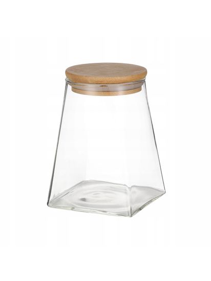 Банка для хранения 600 мл. Kamille KM 9036 стеклянная с крышкой