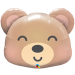 Шар Фольгированный Мишка милый (Коричневый)