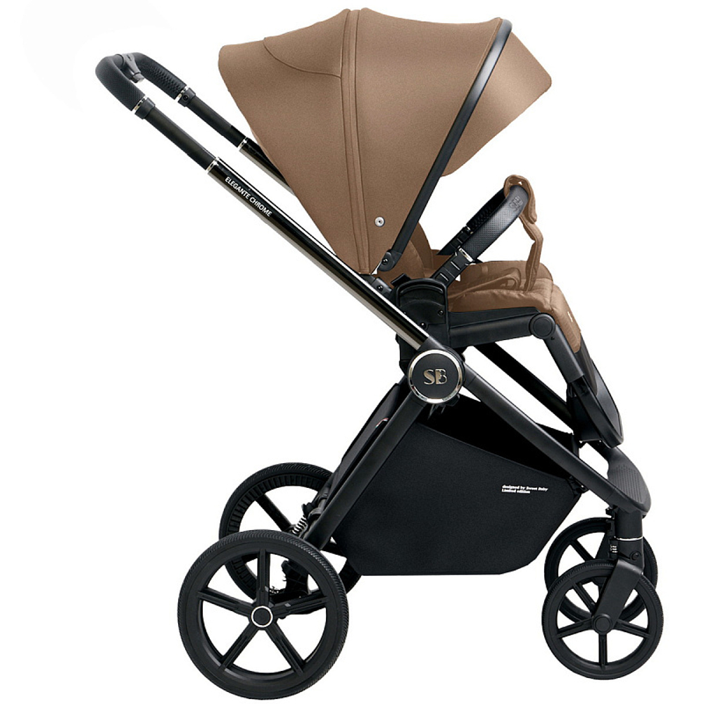 Детская прогулочная коляска Sweet Baby Elegante Chrome/Brown