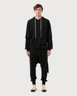 RICK OWENS DRKSHDW ХУДИ ЧЕРНАЯ LIDO HUSTLER