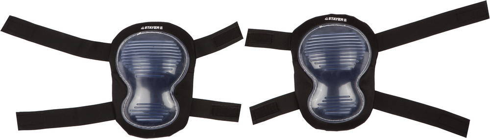 STAYER защитные наколенники с двойной пластиковой накладкой (11199)