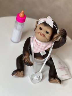 Кукла Marina and Pau 26cм Baby Monkey, виниловая (390)
