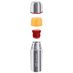 Термос Relaxika 102 (0,5 литра) в термочехле, стальной