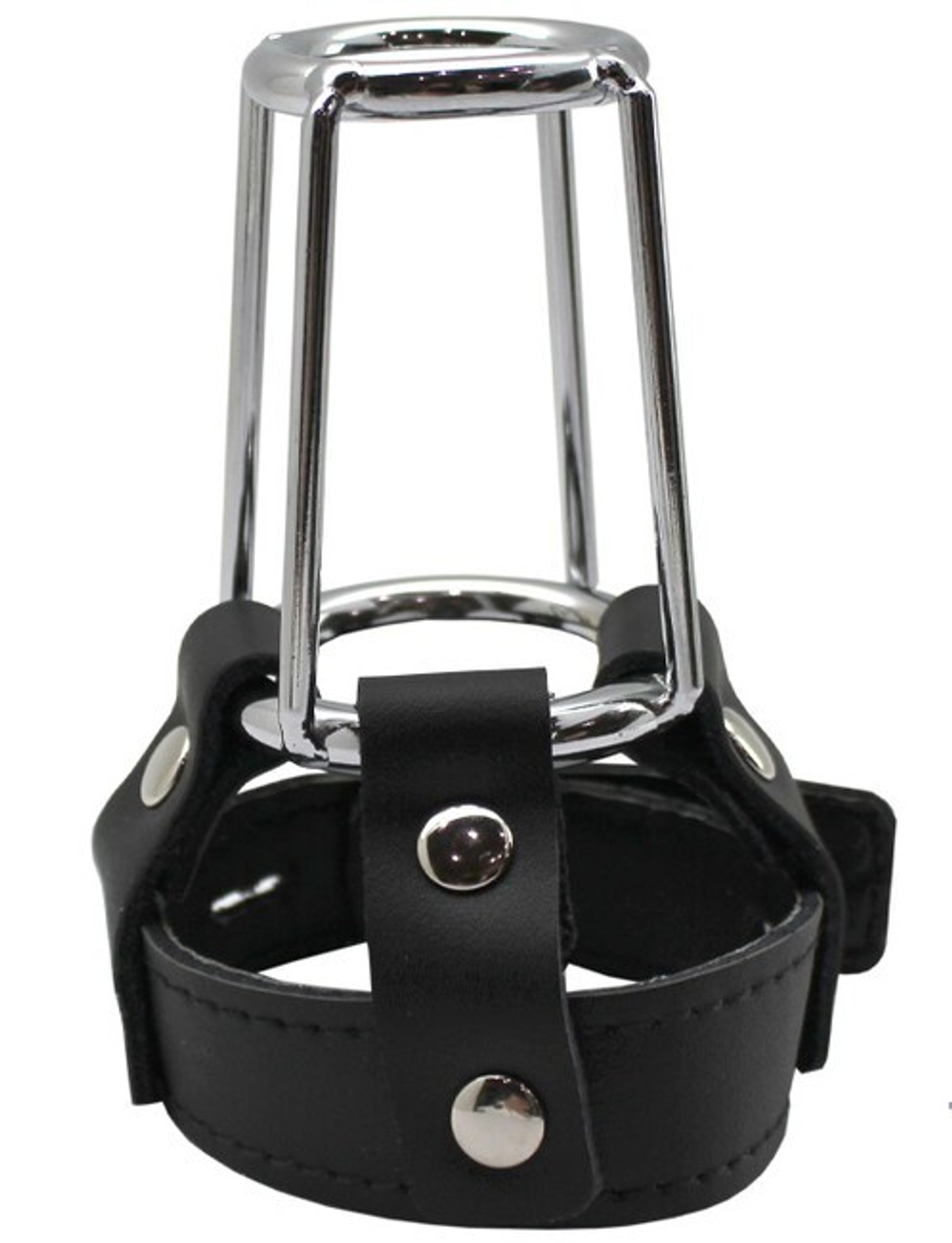 Пояс верности для мужчин от PentHouse BDSM (Цвет: черный с серебряным)