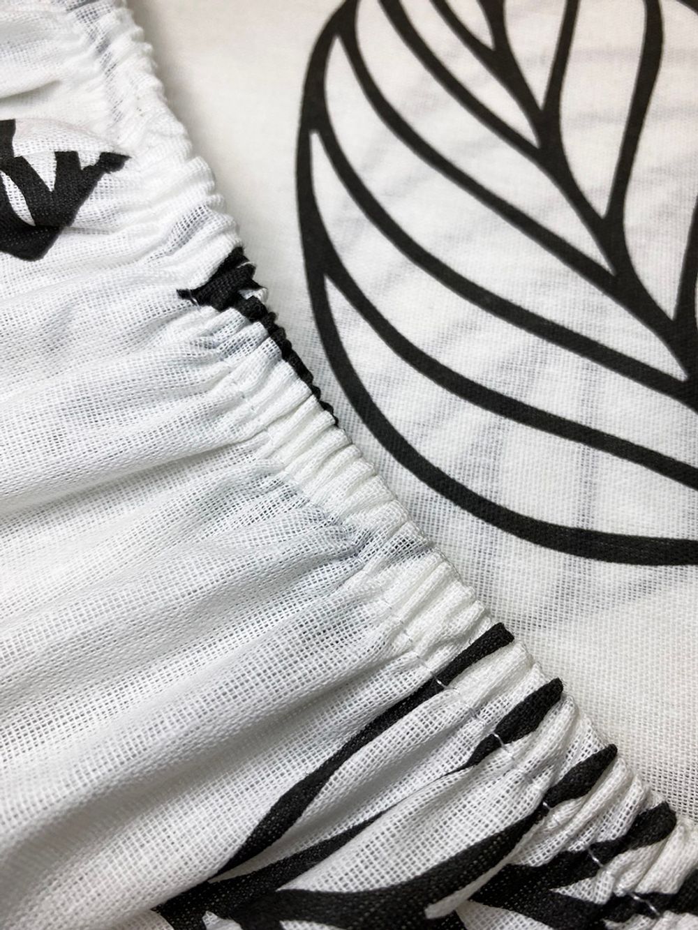 Простынь на резинке бязь Сказка "Осень" 160x200 см