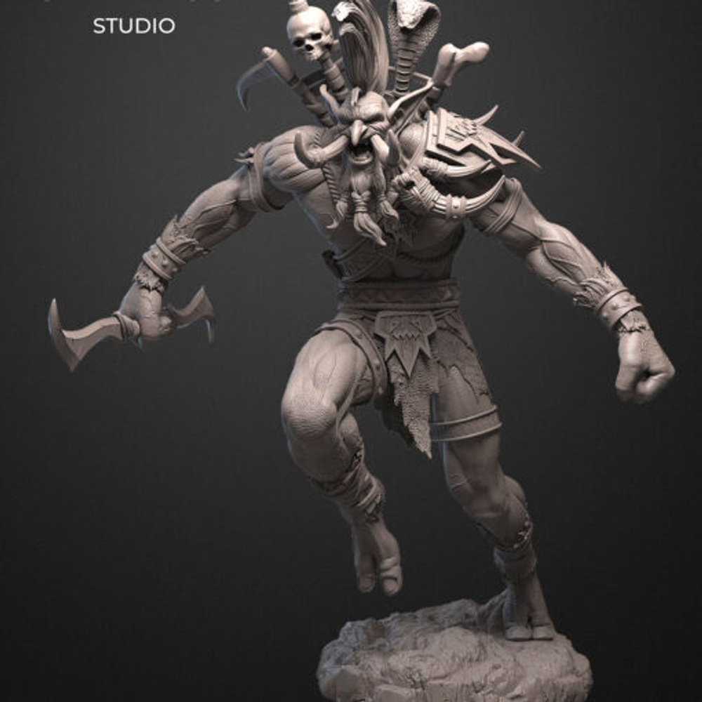 Вол'джин Voljin world of warcraft wow ВаркрафтКоллекционная Фигурка Аниме