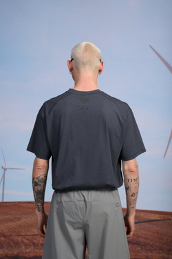 Футболка Mothomme Blue Monte Breathable Short-Sleeve Shirt "Yanya Gray"