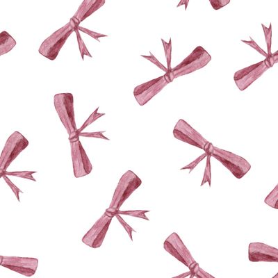 Красные бантики