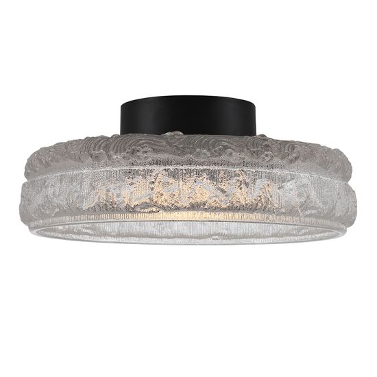 SL6143.402.01 Светильник потолочный ST-Luce черный/прозрачный LED 1*15W 4000K ANTIKE