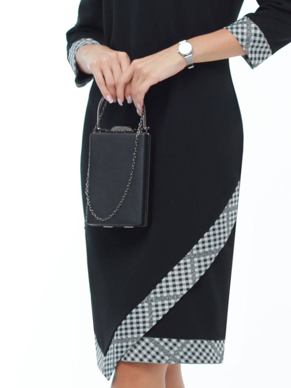 Платье Элегантное решение, блэк DStrend (Акция)