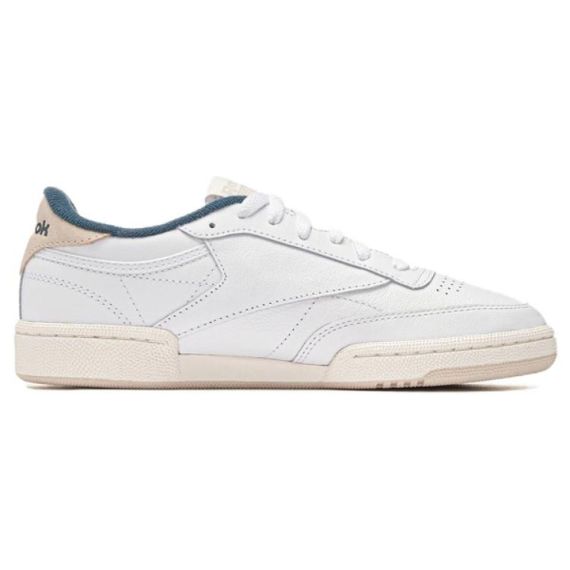 reebok Club C Series Кроссовки для скейтбординга Низкие Белые и синие Женские