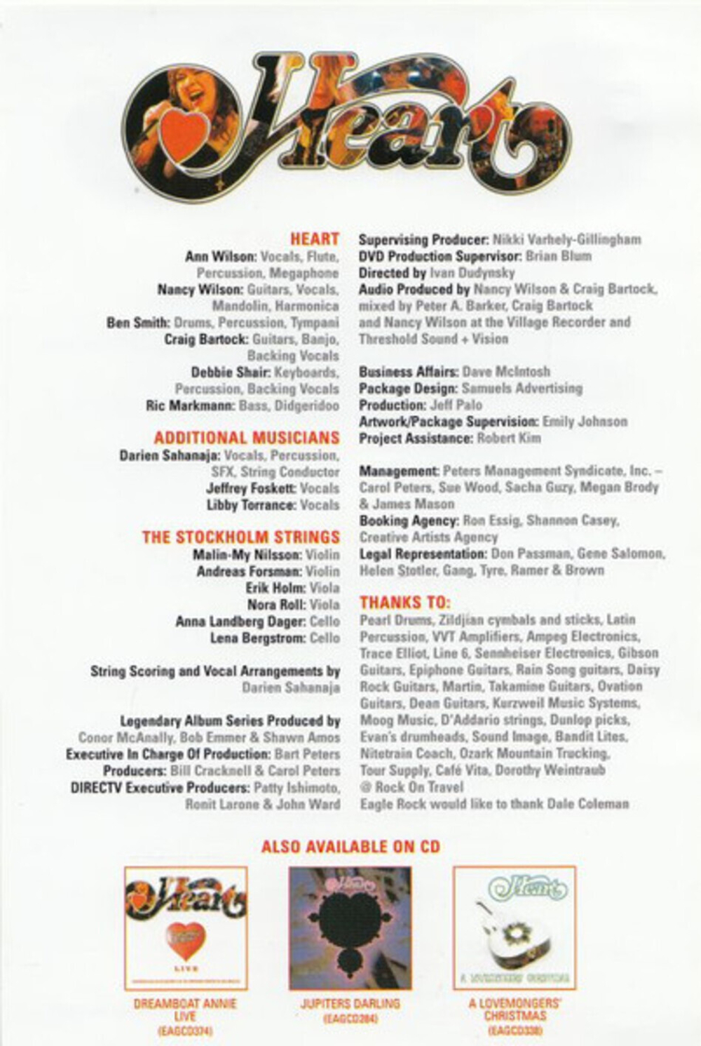 Heart / Dreamboat Annie Live (DVD)