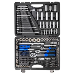 Набор инструментов 216пр. 1/4'', 3/8'', 1/2''(6гр.)(4-32мм)(NEW) Forsage F-38841(38841-5)