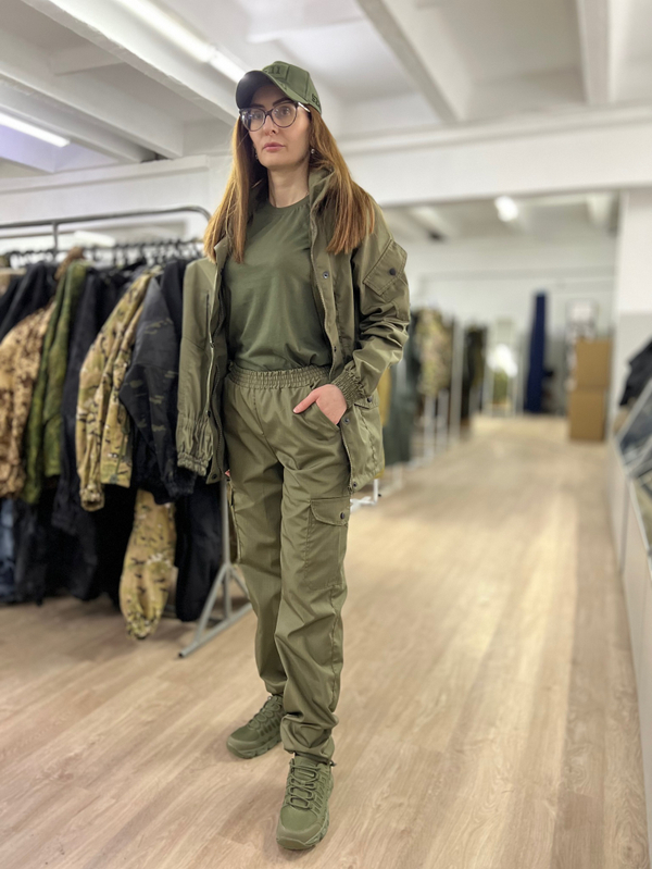 Женская горка Валькирия / весна-лето / олива