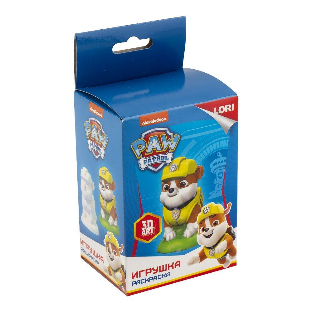 3D Art Игрушка-раскраска 16*6,6*8,5см Щенячий патруль"Крепыш"(Lori)