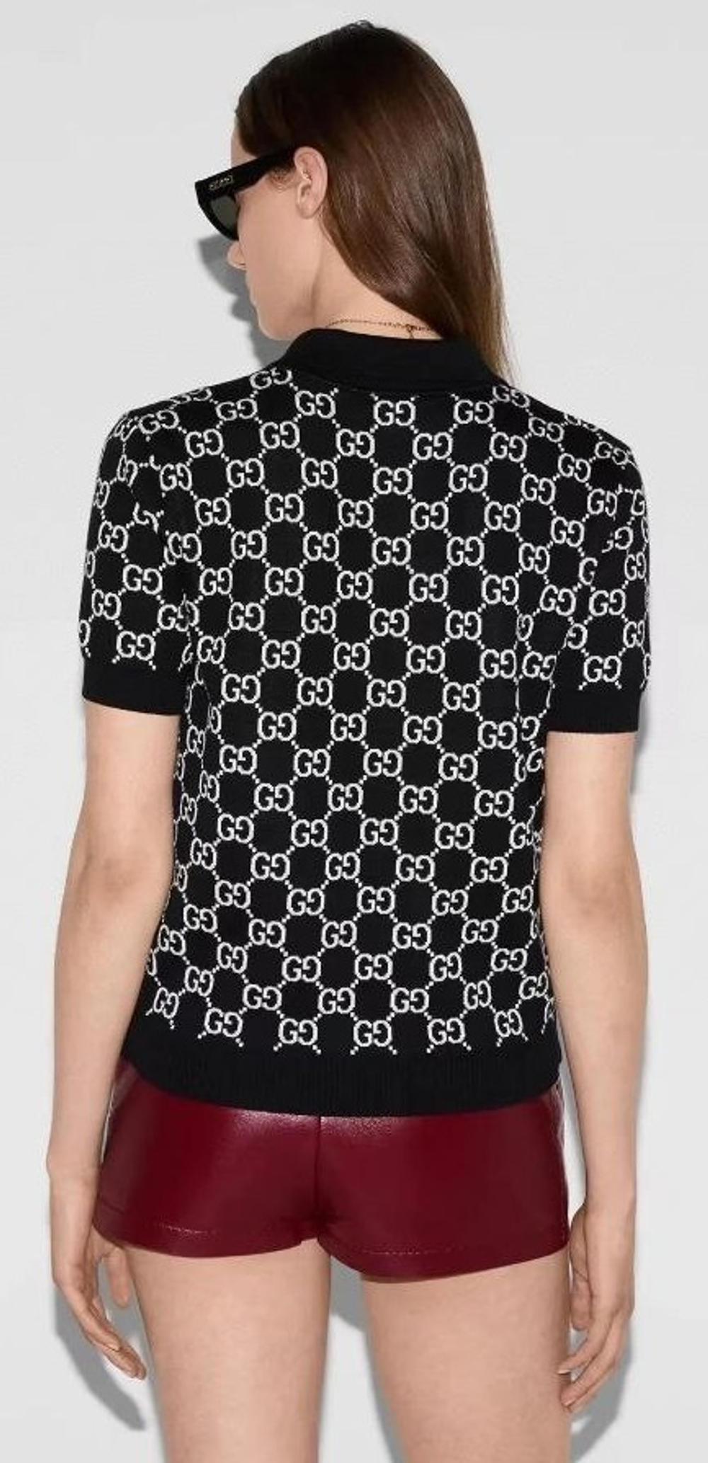Двустороннее поло Gucci
