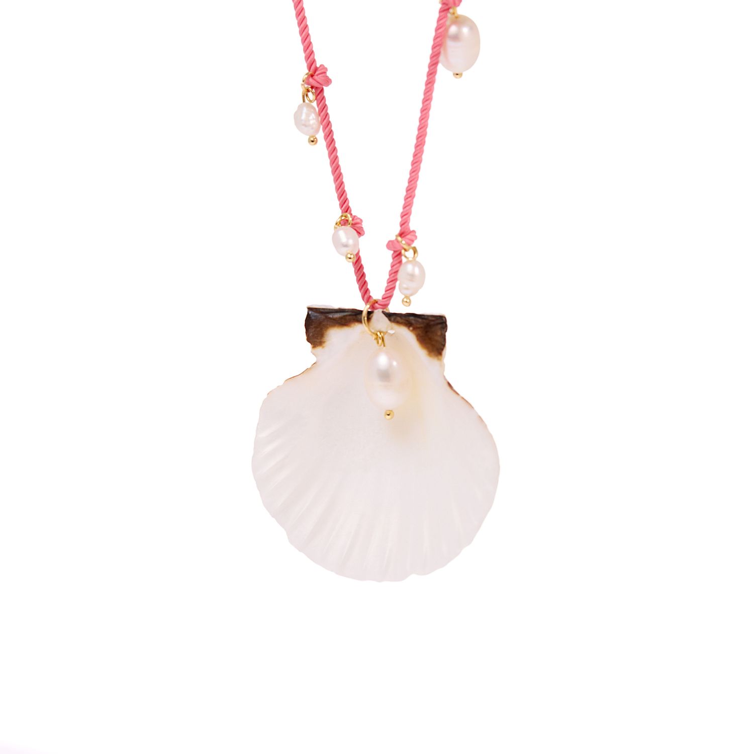 Колье The Sea Node Necklace - Pink