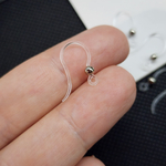 Швензы дужки (крючки), гипоаллергенные, сталь, силикон