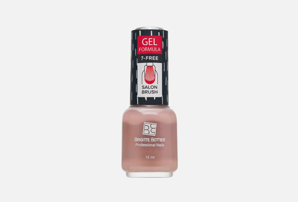 BRIGITTE BOTTIER Лак для ногтей GEL FORMULA тон 01 прозрачный, 094