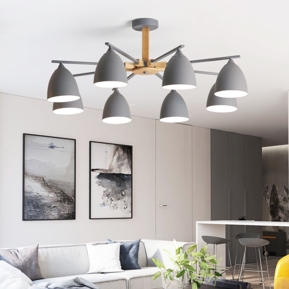 Потолочная Люстра Noa 8 White By Imperiumloft