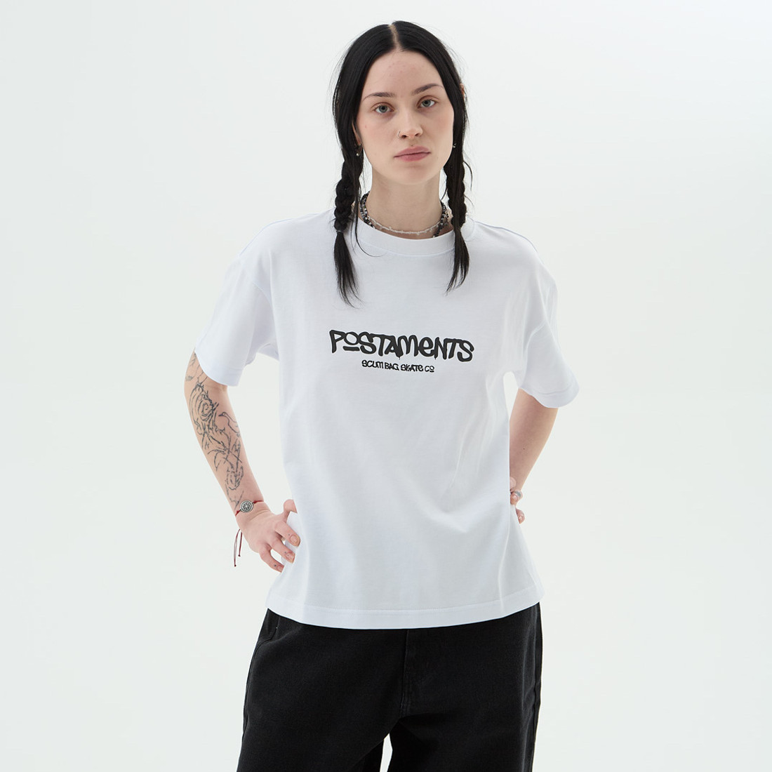 Футболка Postaments Scumbag (white)