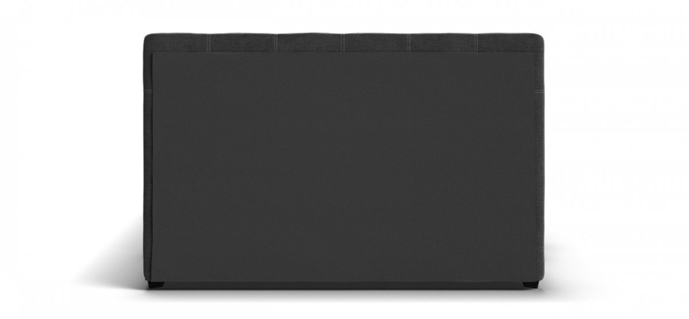 Белла Кровать без ПМ 140 Велюр Монолит серый