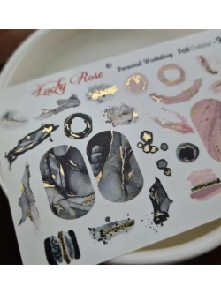 Набор слайдеры 2шт Lucky Rose. Foil 095, 096
