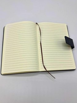 Блокнот с магнитной застежкой A5 96 листов темно-бирюзовый (462-3-xD07)