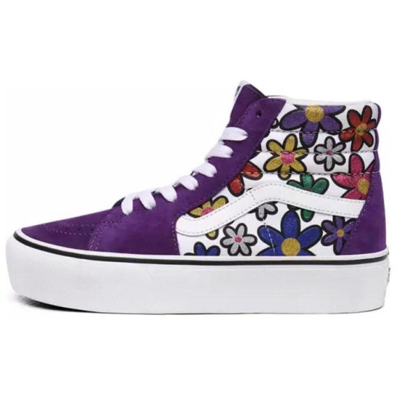 Vans SK8 Glitter Daisies Platform 2.0