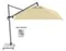 Зонт профессиональный 3х3 м Banana Plus, серебристый, бежевый