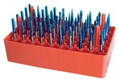 Набор борфрез с покрытием Blue-Tec из 50 шт., Karnasch, арт. 11.4837