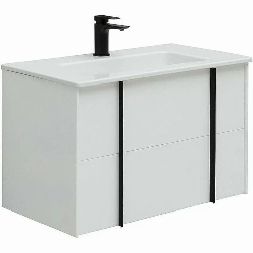 Тумба с раковиной Allen Brau Reality 80 1.32005.WM белый матовый