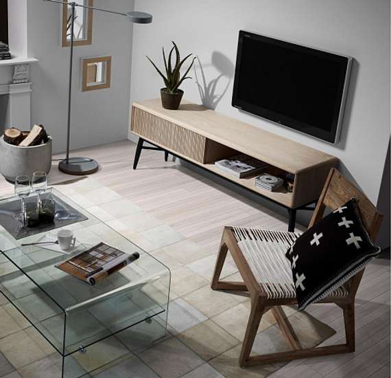 Стеклянный столик Burano 110х55 см