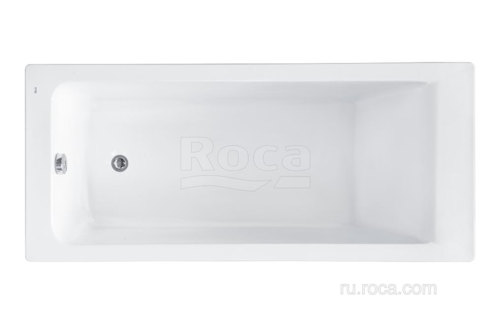 Акриловая ванна Roca Easy 170x75 прямоугольная белая ZRU9302899