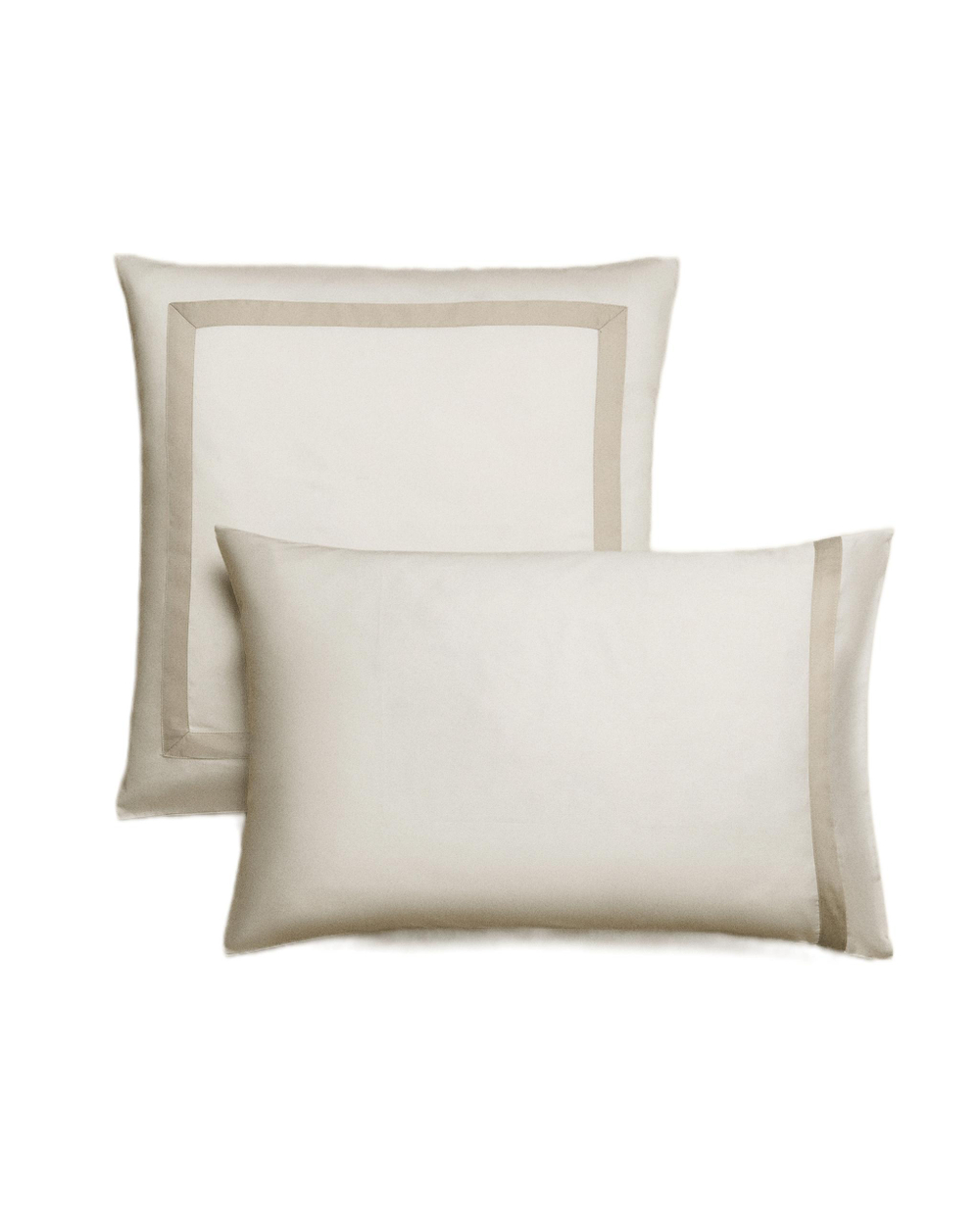 Наволочка Zara Home сатин, хлопок 100%, однотонный, 6117/091