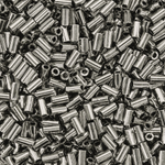 Японский бисер TOHO Bugle (стеклярус) 3mm (№711), металлизированный, непрозрачный глянцевый