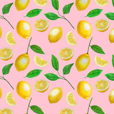 Лимоны акварель