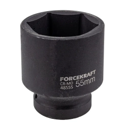 Головка ударная 55мм 1''6гр. FORCEKRAFT FK-48555