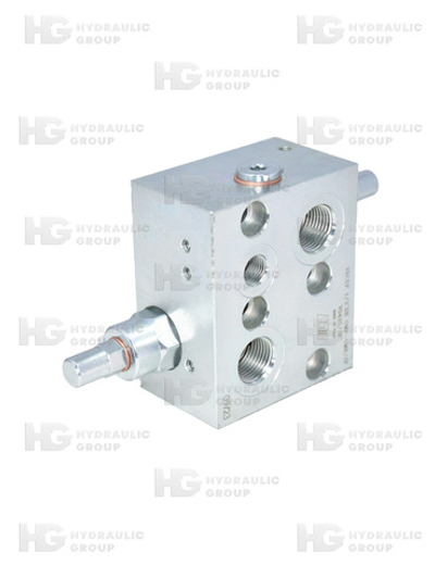 Тормозной клапан двухсторонний VBCDF 1/2" DE SF OMP/OMR