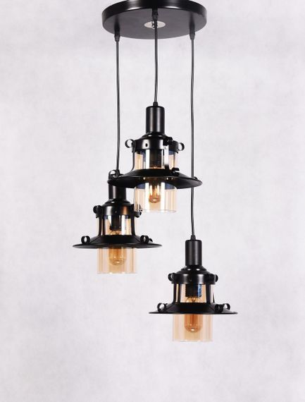 Подвесная люстра Lumina Deco Capri LDP 11328 B-3 BK
