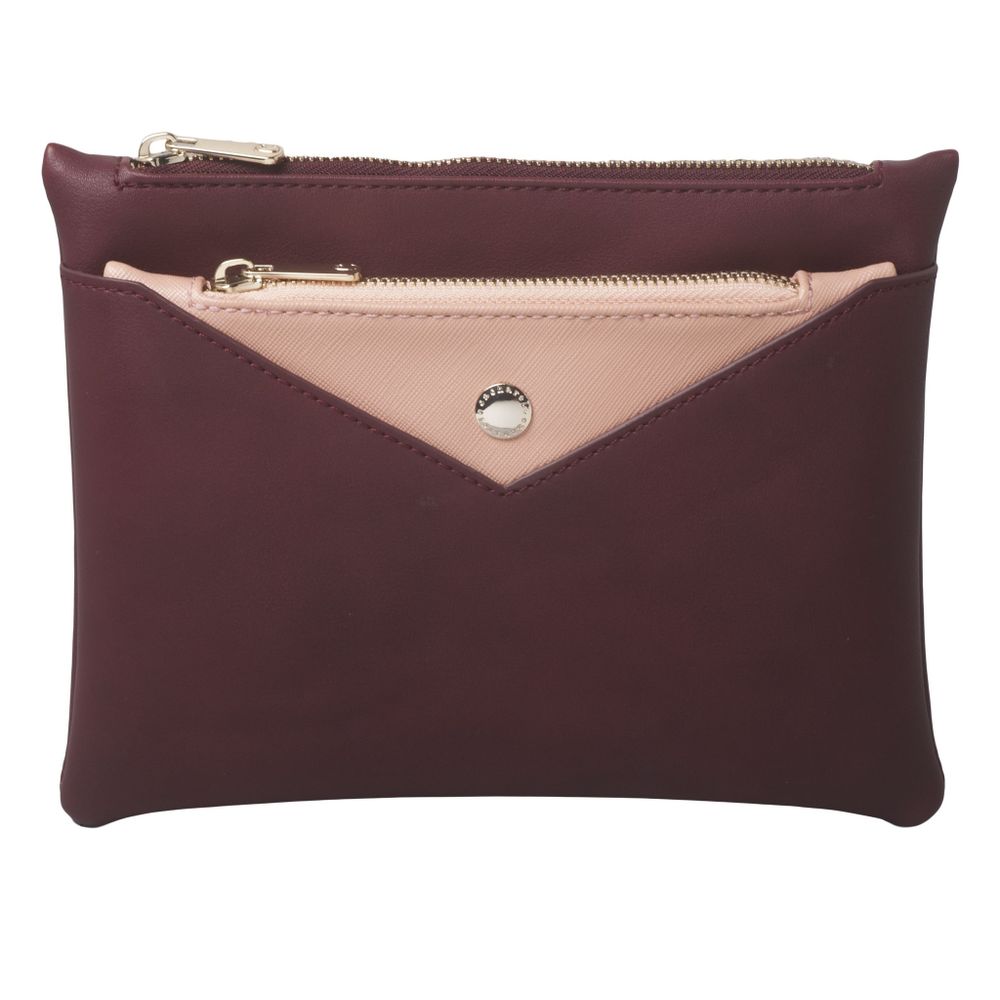 Клатч Cacharel Bird Бордовый