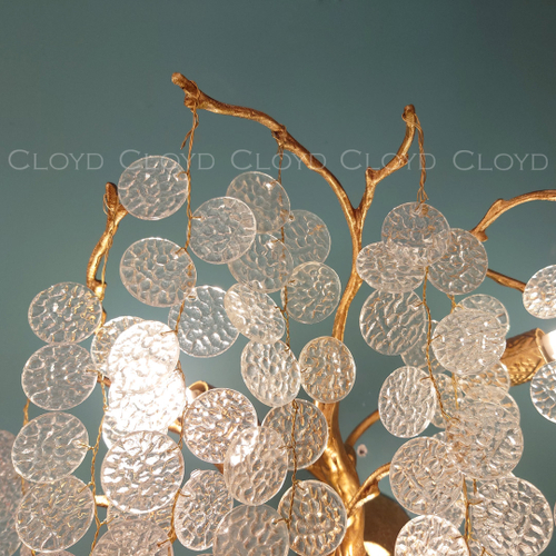 Бра Cloyd HAOMA W3 / выс. 72 см - латунь (арт.20324)